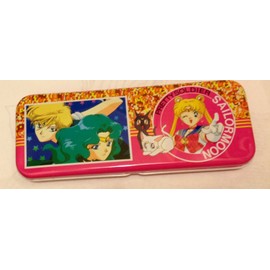 Sailor Moon Metal Pencil Case - Pink Medium