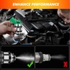 1996-2004 4PCS Fuel Injectors Compatible for Nissan Frontier, Pickup, Xterra