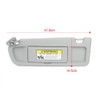 SCITOO Grey Left Driver Side Sun Visor Compatible for Honda