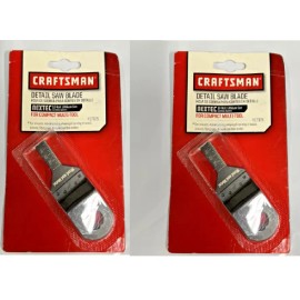 Craftsman 2pc NEXTEC Wood & Metal Carving Detail Saw Blade 17375 for Compact Multi-Tool