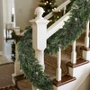 6ft Christmas Cedar Garland with Soft Thickness Pine，Thick and Lush,Artificial