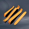 4 Pieces Trim Removal Tools, Orange Car Trim Removal Tool,