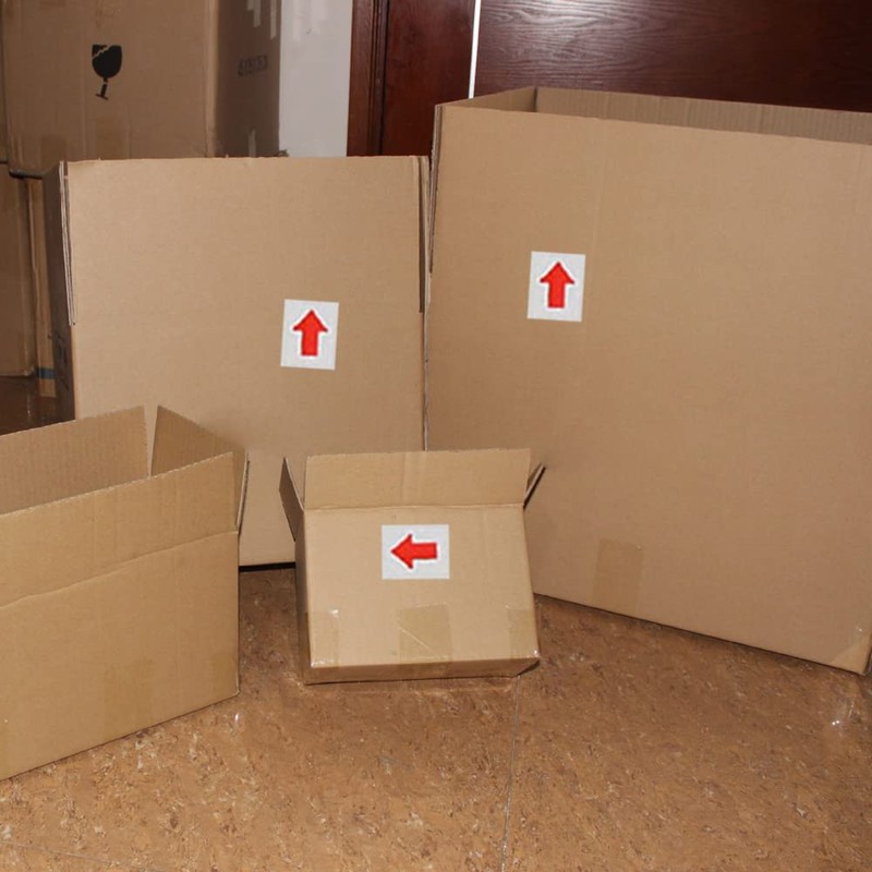 1Package Red Arrow Stickers Removable Stickers Dot Map Label Stickers