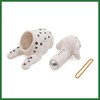 Motoforti White Dalmatian Shaped Shaking Head Nodding Dog Decoration for