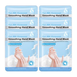PPPanYiDi Hand Masks Moisturizing Gloves,6 Pairs Hydrating Hand Peel Masks Gift Set for Dry Cracked Hands Care,Long-lasting and Non-greasy Hand Moisturizer Gloves for Women K