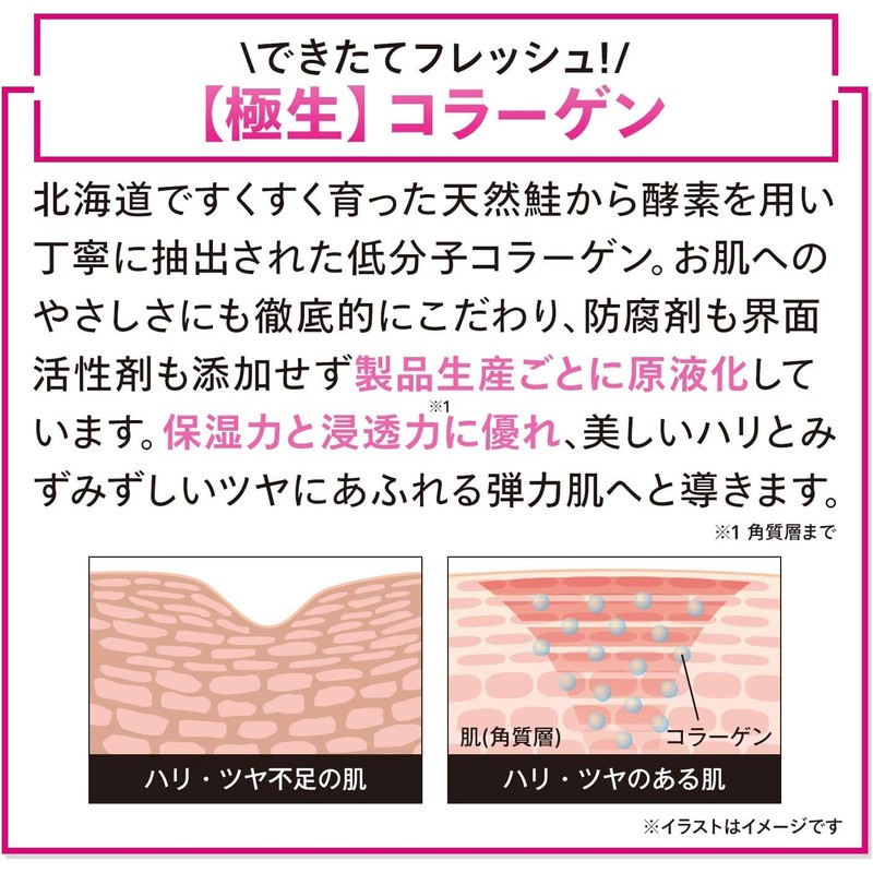 Tokusen Solution Aging Care Set, Hokkaido Collagen (1.1 fl oz