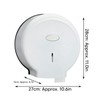 Jumbo Toilet Paper Roll Dispenser Punch Free Waterproof Wall Mount