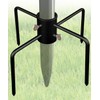 Garbuildman Pole Stabilizer Stand Applies to 1.41"/1.81”/2.12” Poles with 2