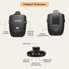Joanbro Hearing-Amplifiers for-Seniors, Hearing-Aids Devices with Headphones, Stereo Earbuds, Handheld