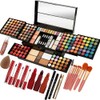 MISS ROSE Set de Maquillaje para Adolescentes, Kit Cosmético Completo