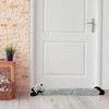 Novelty draught excluder door draft stopper dog cat GREY CAT