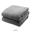 Pure Warmth Microplush Electric Heated Warming Throw Blanket Grey 6