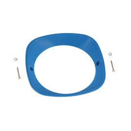 Headlight Ring 3D, Light Blue - for Simson KR51 Swallow, SR4-2 Star, SR4-3 Sperber, SR4-4 Habicht - MZ ES125, ES150 - IWL TR150 Troll