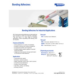 MG Chemicals 8332 Fast Set Epoxy Adhesive, 5000 psi, 1:1 Ratio, 46mL Dual Cartridge, Comes with Mixing Tip, use with Dispensing Gun (8332-50ML)