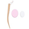 Lotion Applicator Long Handle Back Cream Applicator with 4 Replaceable