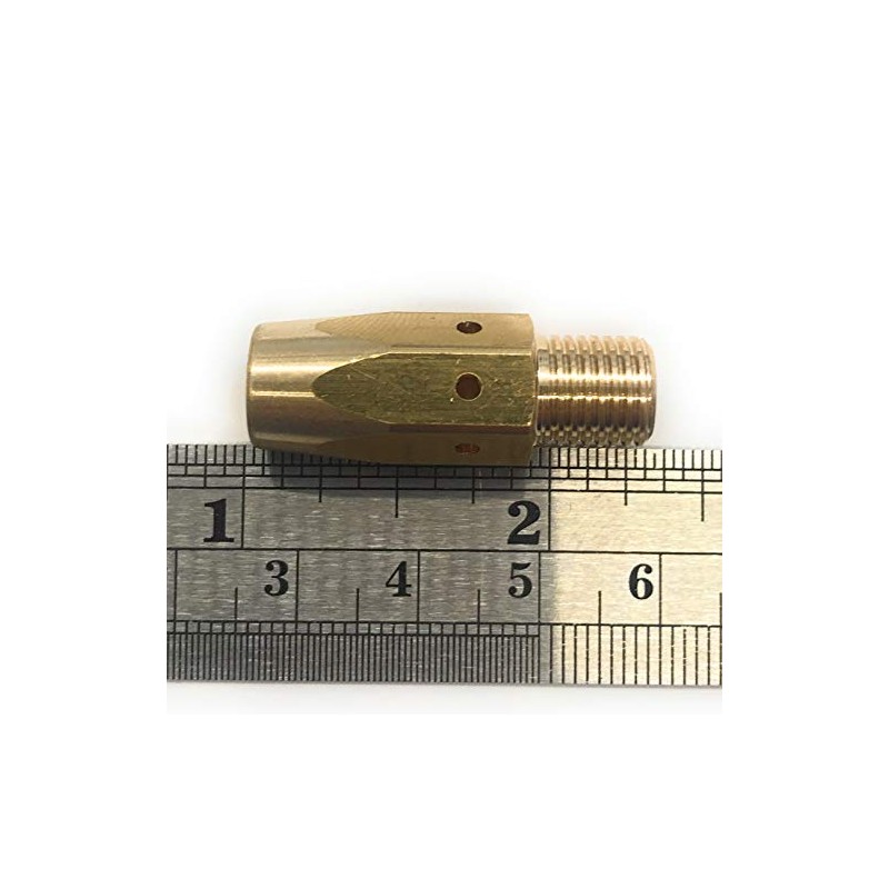 169-728 Miller Style M-25 Gas Diffuser/Tip Adapter - Arc Weld