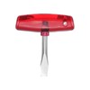 sourcing map T Handle Flat Head Screwdriver 10mm Easy to
