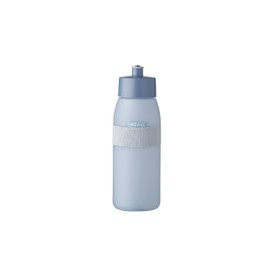 Mepal - Ellipse Sports Bottle - Practical Water Bottle for Sports, Gym & Leisure - Sports Water Bottle with Soft Spout - Dishwasher Safe & BPA-Free - 500 ml - Nordic Blue