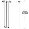 com-four® 20 x Stainless Steel Cocktail Skewers - Skewers for