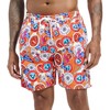 Generic Men's Swim Trunk Quick Dry Waterproof Boardshorts Printed Mesh