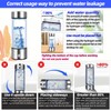 Hydrogen Water Bottle Generator 2 Pack 2025 w SPE/PEM Tech