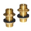 sumerain Clawfoot tub faucet Brass Extension Nut for tub wall
