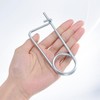 M METERXITY 4-Pack Brooch Shape Cotter Safety Pin, 4x63mm Spring