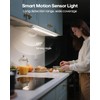 Goodea 17.5Inch Under Cabinet Lighting, 4500mAh Rechargeable Battery Motion Sensor
