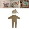 MINGYOU Newborn Photography Outfits Crochet Bodysuit Baby Photo Mohair Knit