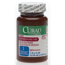 NON256015 - CURAD Sterile Iodoform Packing Strips