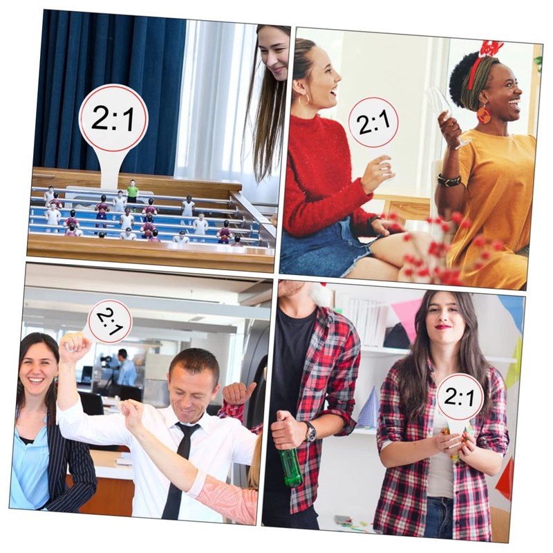 SHINEOFI 3pcs Handheld Whiteboard Dry Erase Scoreboard Mini Board Erasable