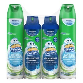 Undisclosed Scrubbing Bubbles, Variety Pack, 4-count