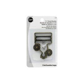 Dritz Buckles (R) Overall Buckle for 1-1/4 Inch Straps-Brass