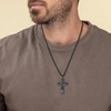 Gnamy Faith Cross Necklace for Men Male Him Teen Teenage