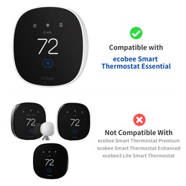 Tim Kit for ecobee Smart Thermostat Essential 2025, Wall Plate Cover Accessory for ecobee Thermostat, Easy to Install Cover Imperfections for Your Wall