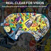 Vukehon 50 Pack Full Face Respirator Mask Peel Off Lens