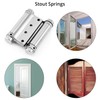 QWORK Heavy Duty Cafe Saloon Bars Door Swing Hinges, 8