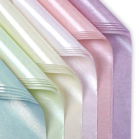 Wrapping Paper, Tissue Paper, Wrapping Supplies, Pack of 30, 6 Colors, 13.8 x 19.7 inches (35 x 50 cm), Bouquet Wrapping, Flower Wrapping Paper, Celebration, Present, Flower Gift, Gift, Gift