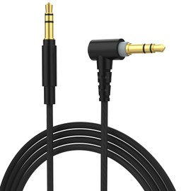 Zosvoses WH-1000XM5 Cable Compatible with Sony WH-1000XM5 WH-1000XM4 WH-1000XM3 MDR-10R MDR-100ABN MDR-1A MDR-XB950B1 MDR-1ADAC MDR-1000X Wireless Headphones, 3.5mm Audio Cable Replacement, 4ft