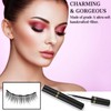 KATGE Magnetic Eyelashes and Eyeliner Kit, 12 Pairs Reusable Magnetic