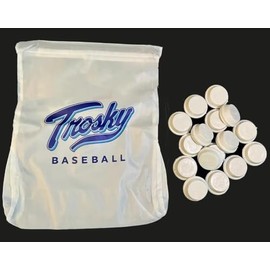 Trosky Vitilla Training Disks – Dominican-Style Street Baseball Game for Hand-Eye Coordination, Reaction Speed & Infield Skill – Baseball & Softball Training Aid for All Ages