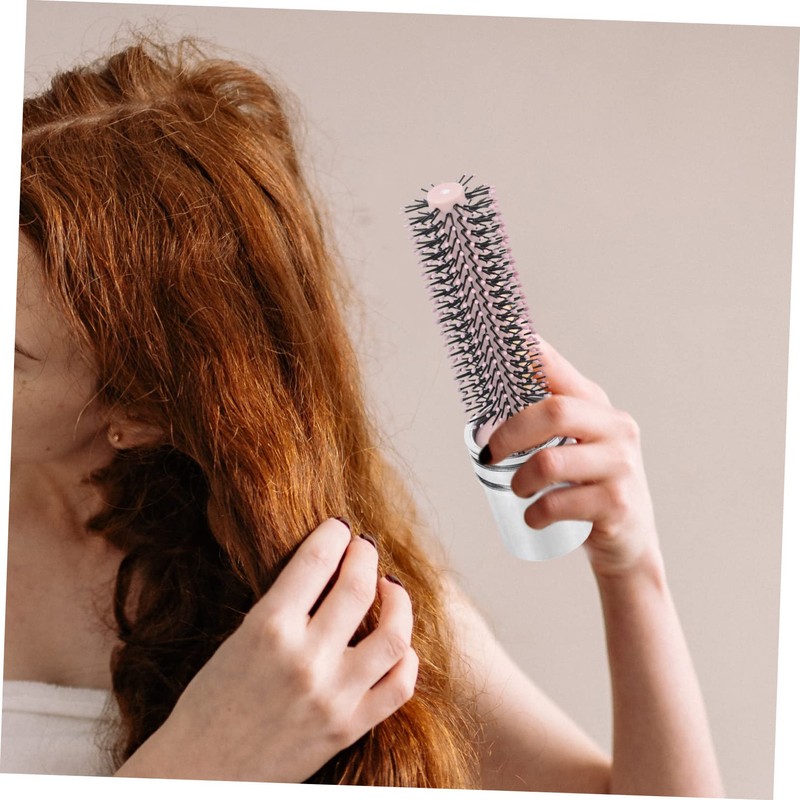 Gatuida Retractable Styling Roller Hairbrush for Women Static Travel Brush