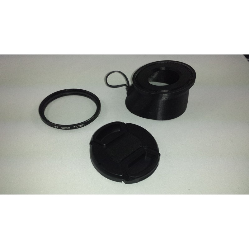 Lens UV 52mm & Filter Slip on for Parrot Bebop