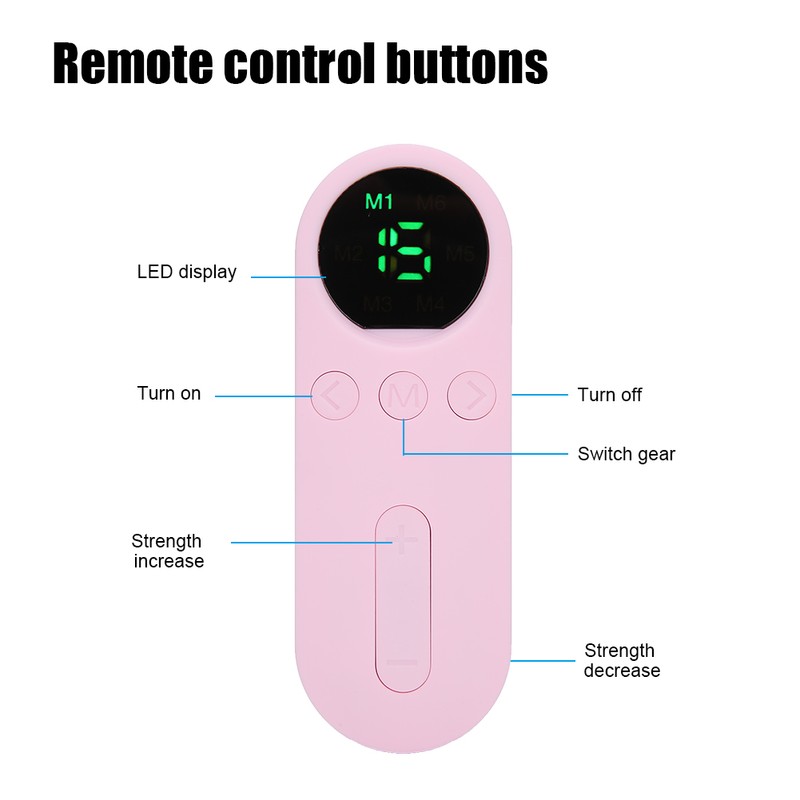 Wireless EMS Hip Trainer Remote Control Smart Buttock Lifting Massage