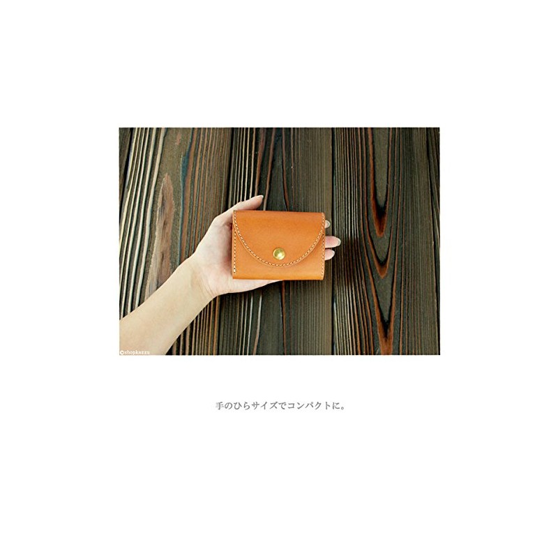 Baggy Port LKAZ-285 Tri-Fold Wallet, Cowhide Tochigi Leather, Mini Wallet,
