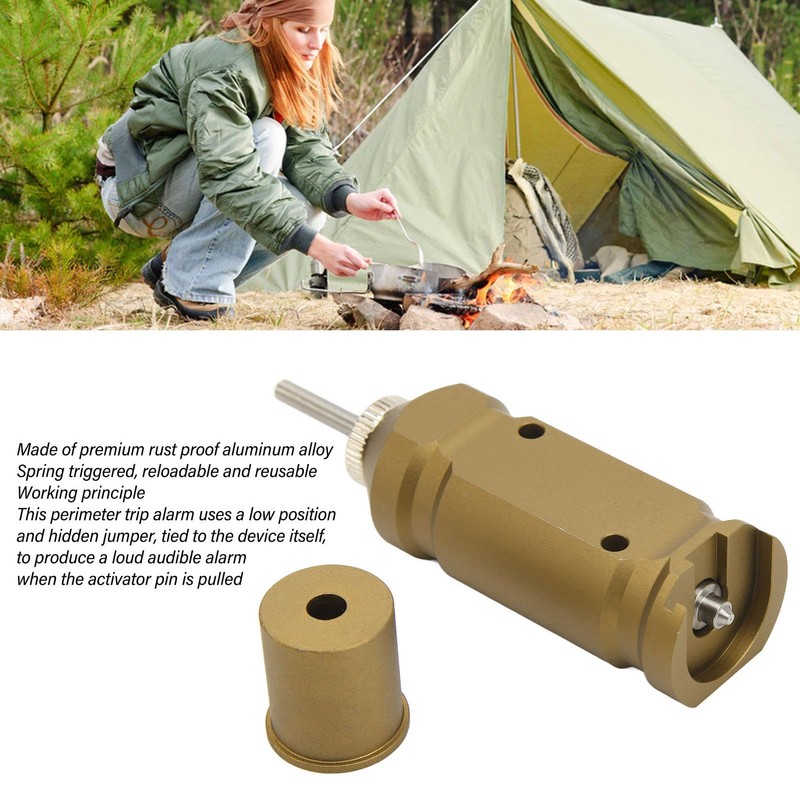Atyhao Perimeter Trip Alarm, Aluminium Alloy, Effective Deterrent Early Warning