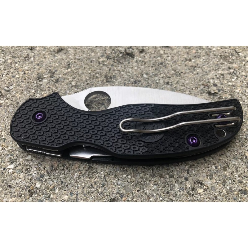 DH Translucent Purple Torx Screws Set For Spyderco Sage 1