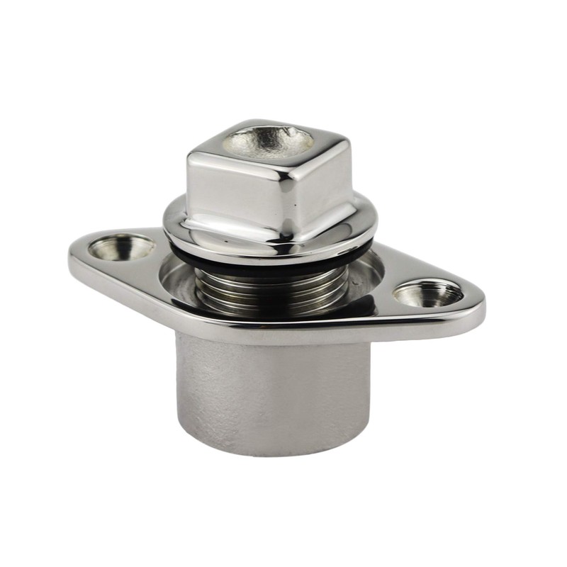 Heavy Duty 316 Stainless Steel Boat Marine Garboard Drain Plug