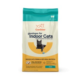 Canidae Goodness for Indoor Cats Formula with Real Whitefish Dry Cat Food 5 lbs