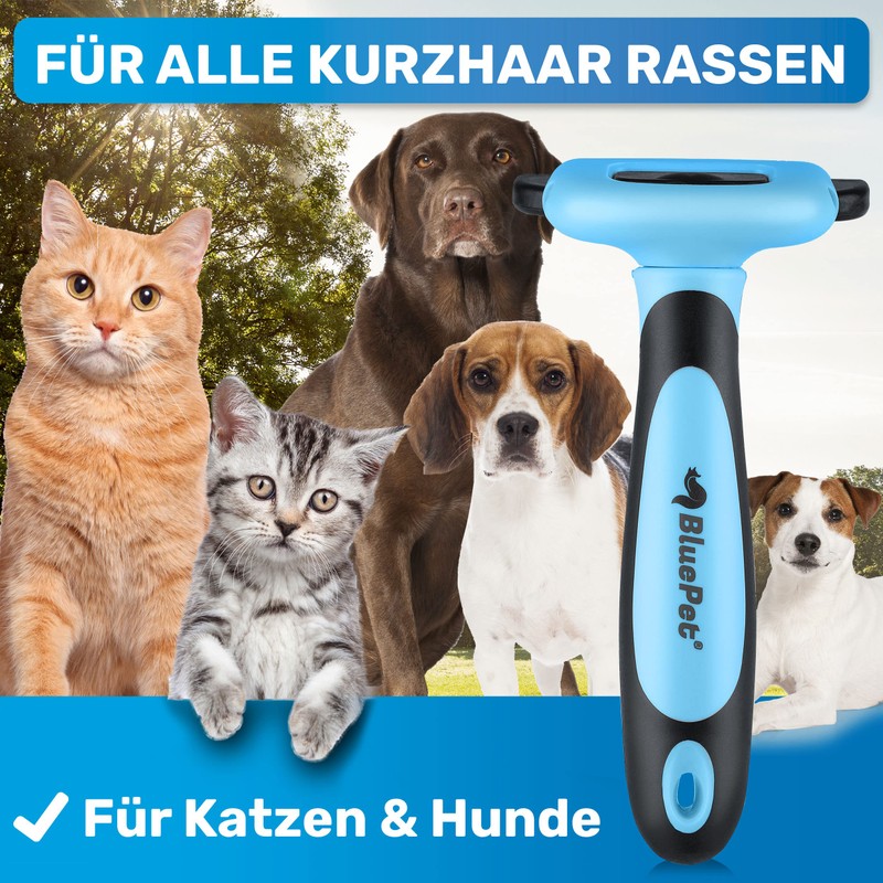 BluePet "UnterwollGlück" - Up to 90% Less Loose Hair -